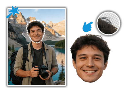 在线抠图工具去背景前后对比效果（人像抠图）