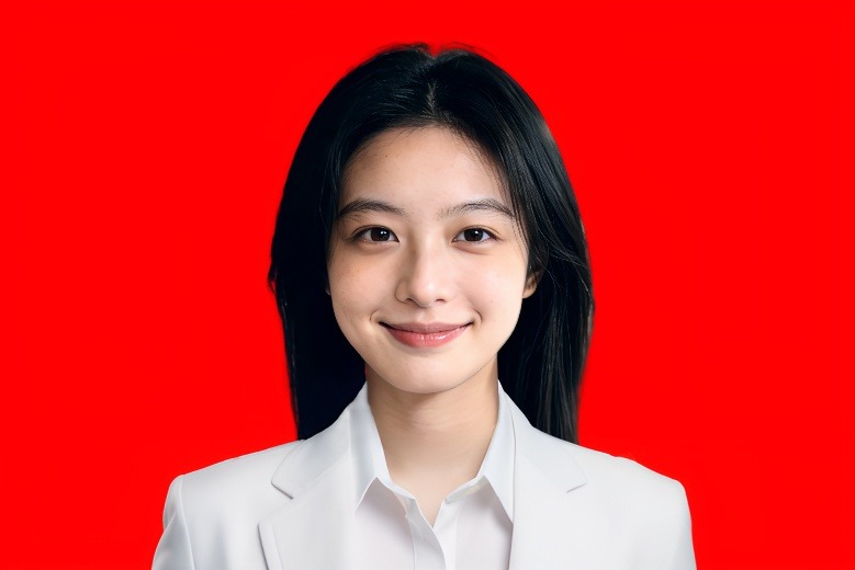 证件照换底色后效果